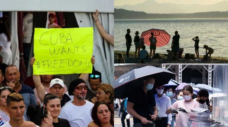 Morning News Brief: Cuba protest, COVID-19, US heatwave and more Morning News Brief: Cuba protest, COVID-19, US heatwave and more