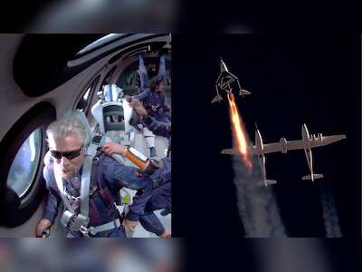 Richard Branson realises his lifelong dream with Virgin Galactic spaceflight