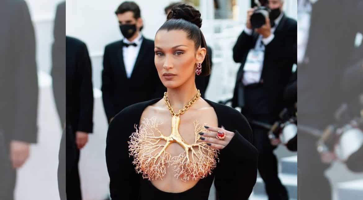 What a stunner! Bella Hadid spices up the Cannes red carpet What a stunner! Bella Hadid spices up the Cannes red carpet