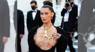 What a stunner! Bella Hadid spices up the Cannes red carpet