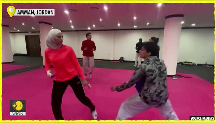 Jordanian taekwondo athlete competing in Olympics hopes to inspire young women