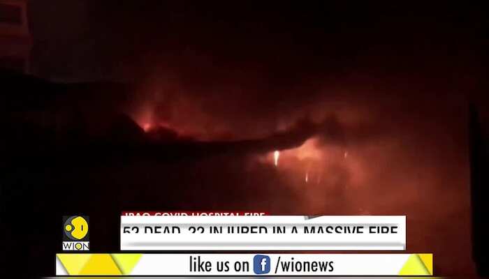 Iraq: 52 dead, 22 injured in a massive fire at Al-Hussein hospital in Nasiriyah
