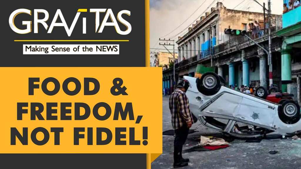 Gravitas: Rare anti-government protests in Communist Cuba