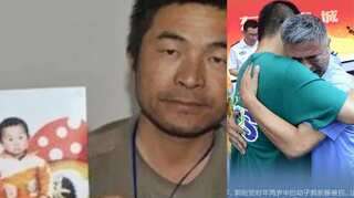 'Everything will be good now': Chinese man reunited with his son after 24 years