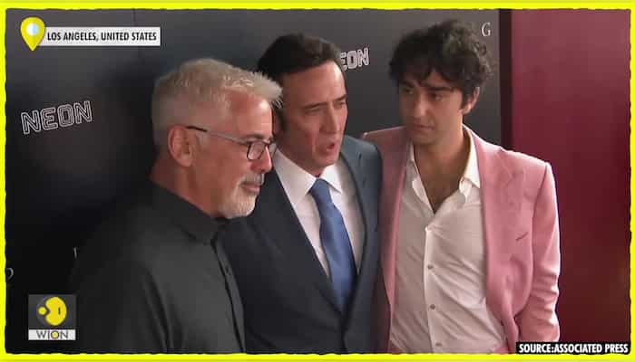 Nicolas Cage premieres his drama 'Pig' in LA, talks 'Face/Off' sequel
