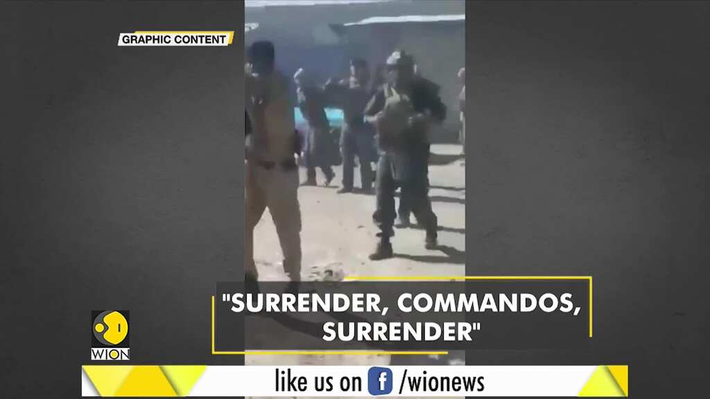 Taliban fighters execute 22 unarmed Afghan soldiers who surrendered