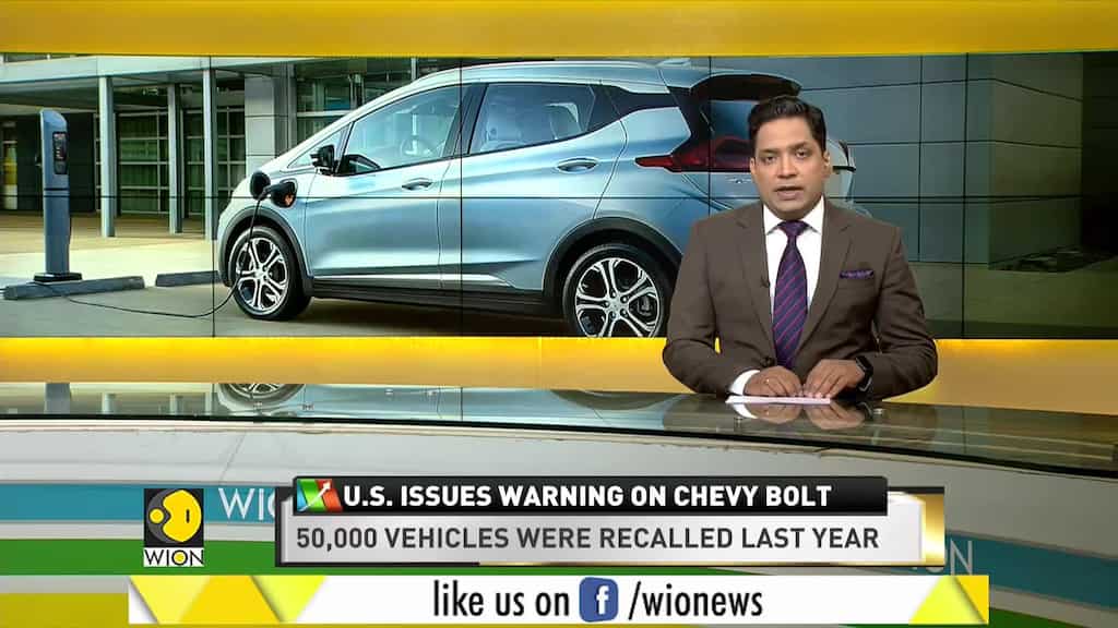 World Business Watch: GM warns some Bolt EV owners to park outside because of fire risks