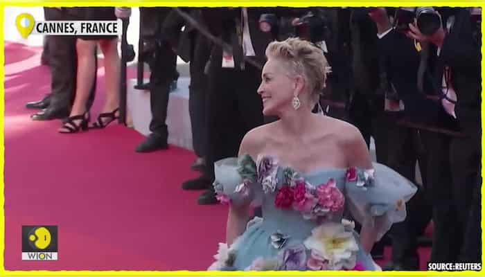 Sharon Stone joins film-stars, models on Cannes red carpet