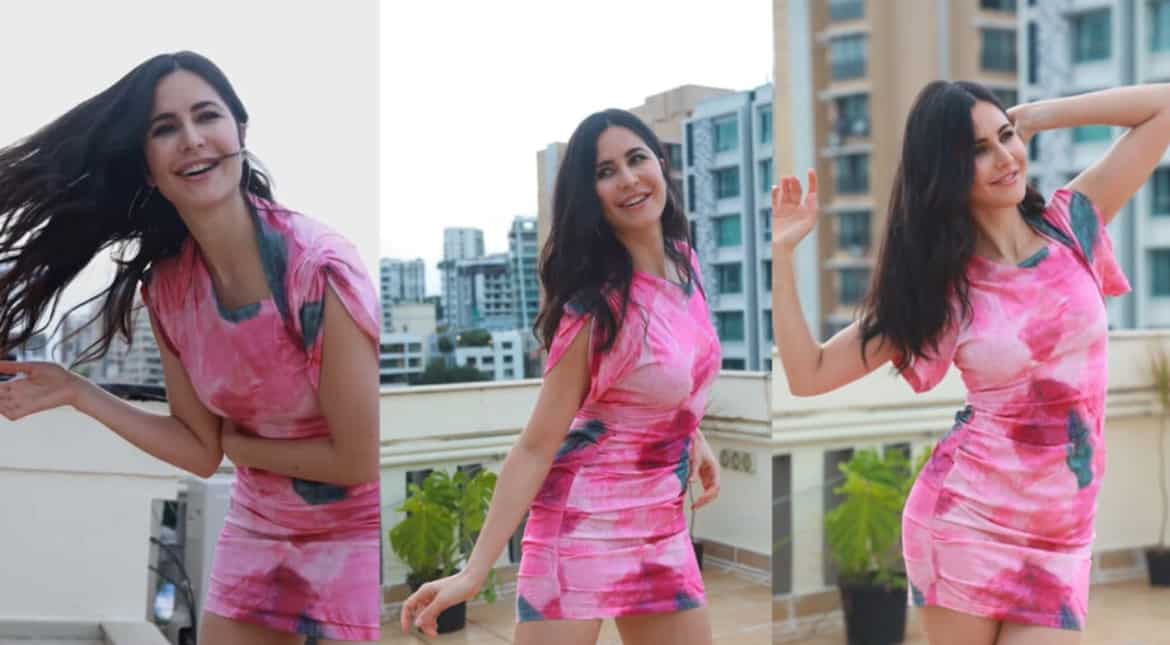 It’s pinks and pretty poses for Bollywood actor Katrina Kaif in her latest featurette