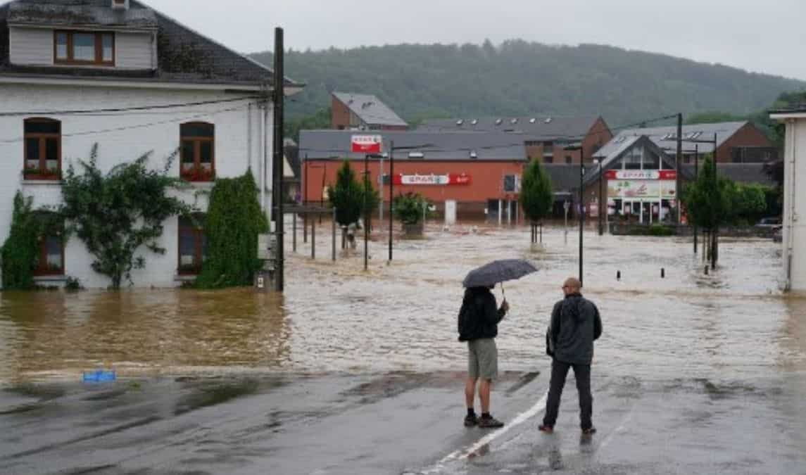 Reduced to piles of debris