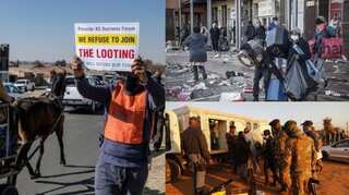 South Africa violence: Death toll rises to 117 as government deploys more troops