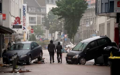 Cars destroyed
