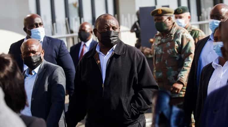 Lootings were instigated, people planned and coordinated it: South African President Cyril Ramaphosa