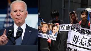 US sanctions Chinese officials, issues business advisory on Hong Kong