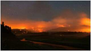 More residents flee as fires ravage western Canada