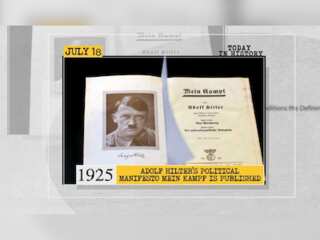 July 18 in history: Adolf Hilter's political manifesto Mein Kampf is published and more