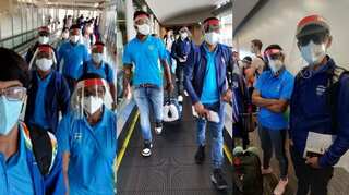 Olympics: First batch of Indian contingent arrives in Tokyo