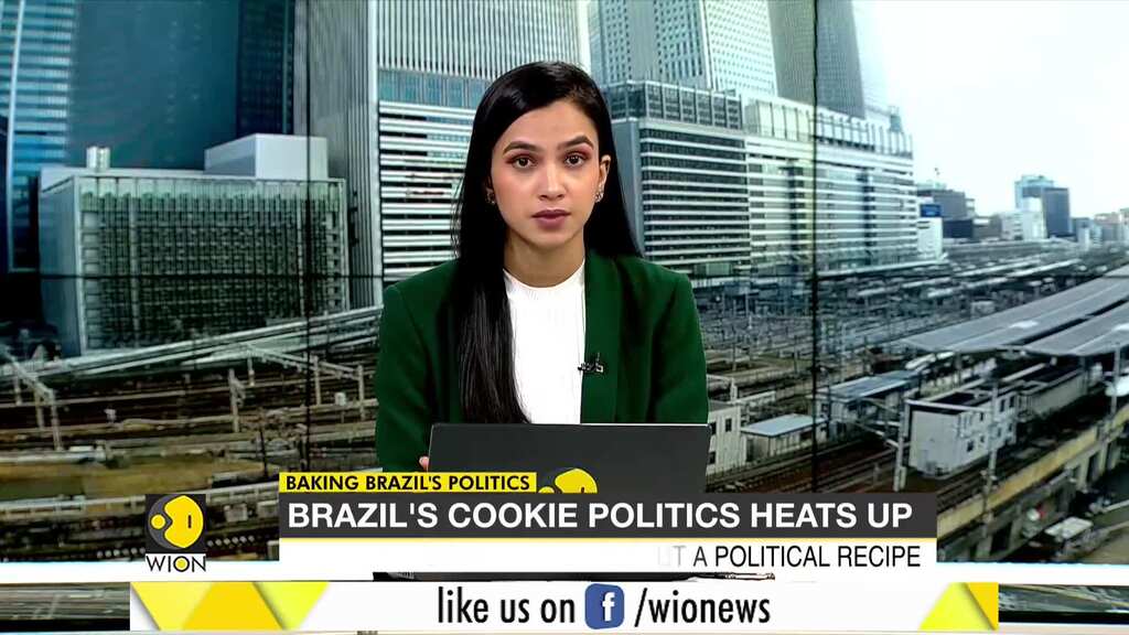 Bakery in Sao Paulo dishes out a 'political cookies' that taste of Bolsonaro's impeachment