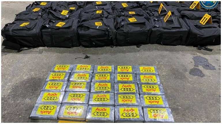 Costa Rican police seize 4 tonnes of Colombian cocaine