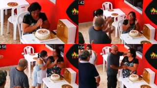 Restaurant staff win hearts by joining woman celebrating birthday alone 