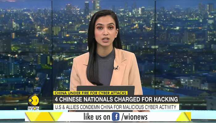 4 Chinese nationals charged for hacking US companies