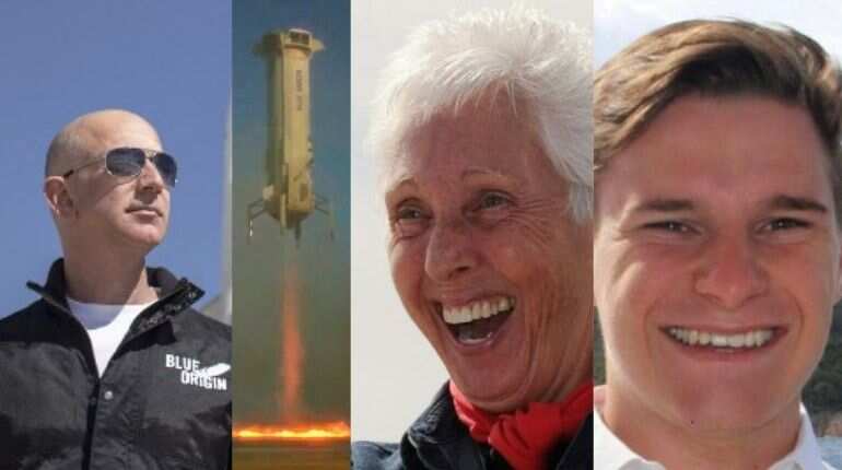 Top 10 world news: Jeff Bezos' space trip, Covid danger in Tokyo 2020, and more