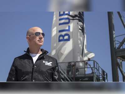 Jeff Bezos completes pilot space flight aboard Blue Origin's New Shepard