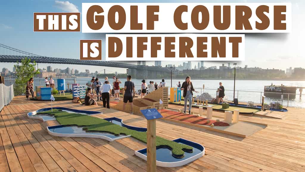 Climate change-themed mini golf course seeks to educate and entertain in NYC