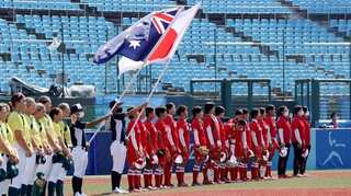Tokyo Olympics sports start with a softball game, Japan routs Australia 8-1
