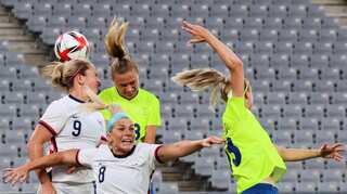 USA women thumped while Dutch score 10 in Olympic football