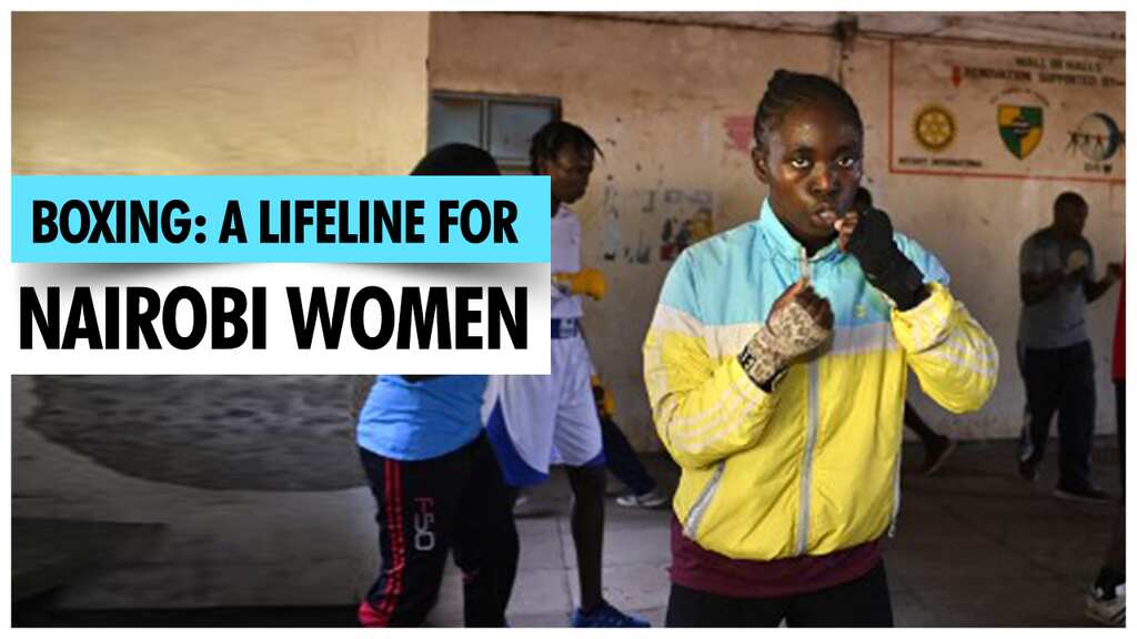 Boxing proves a lifeline for women from Nairobi slums