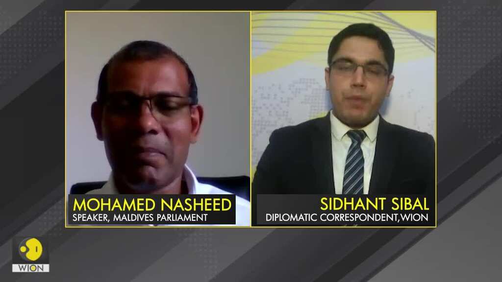 Maldives's Mohamed Nasheed expresses worries over extremist elements, Chinese debt