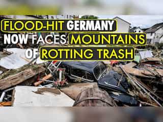 Mountains of rotting rubbish next problem for flood-hit areas of Germany