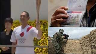Morning news brief: Olympic flame has been lit as games kick off in Japan and more