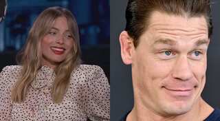 Margot Robbie slept with John Cena’s cardboard cutout for two years, his reaction to that is epic