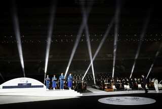 Tokyo Olympics: Organisers thank medics at opening ceremony overshadowed by pandemic