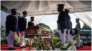 Haitian president’s funeral exposes bitterness and rifts