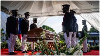 Haitian president’s funeral exposes bitterness and rifts