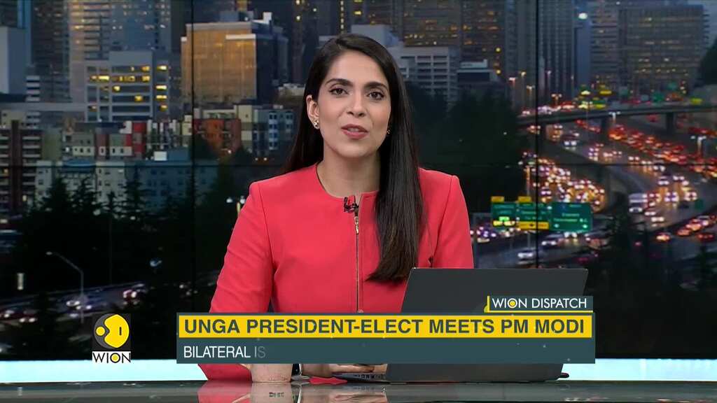 UNGA President-elect Abdullah Shahid meets PM Modi