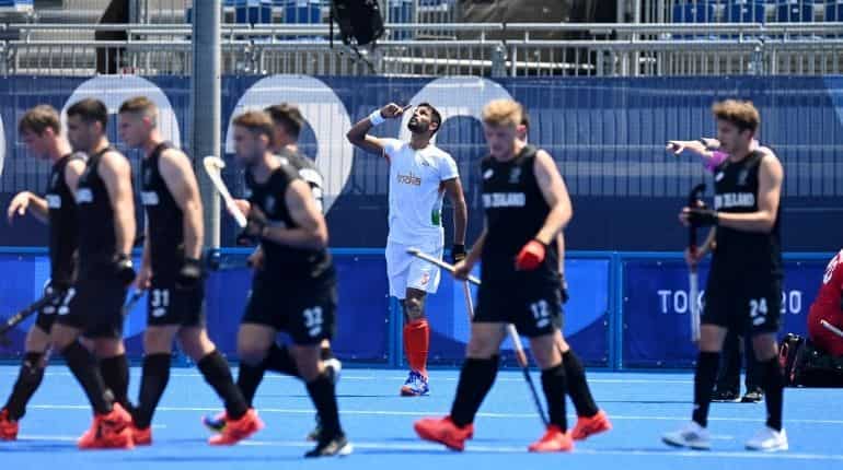 Tokyo Olympics men's hockey: India beat New Zealand 3-2 in first match Tokyo Olympics men's hockey: India beat New Zealand 3-2 in first match