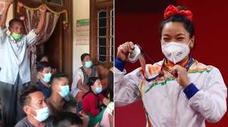 Tokyo Olympics: Here's how Mirabai Chanu's family, friends reacted as they watch her win silver medal