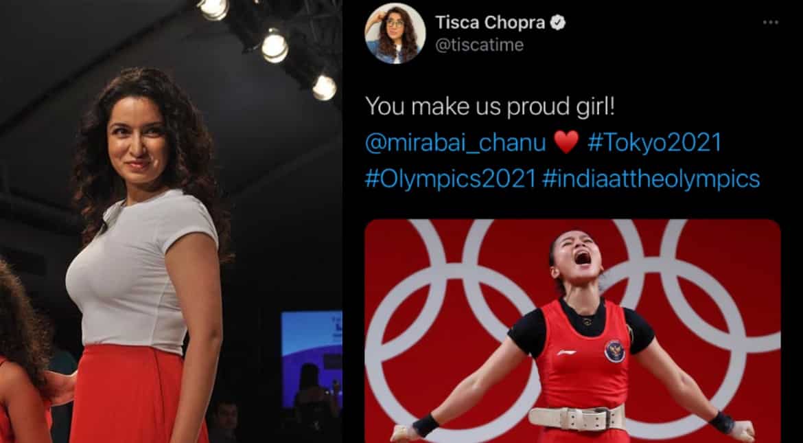 Tokyo Olympics: Tisca Chopra trolled for mistaking silver medalist Mirabai Chanu for an Indonesian wrestler Tokyo Olympics: Tisca Chopra trolled for mistaking silver medalist Mirabai Chanu for an Indonesian wrestler
