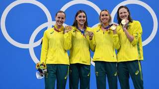 Tokyo Olympics: Australia smash world record to win women's 4x100m relay gold medal