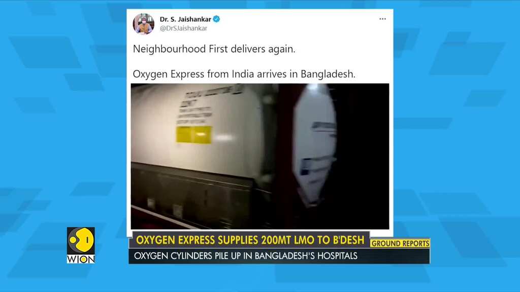 COVID-19: India supplies medical oxygen to Bangladesh