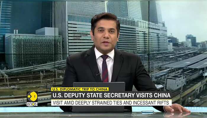 Diplomatic trip: US Deputy State Secretary visits China