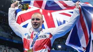 Tokyo 2020: Britain's Adam Peaty wins 100m breaststroke gold to defend Olympic title