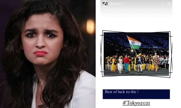 Alia Bhatt does it again! Actor shares London Olympics picture as current Tokyo games