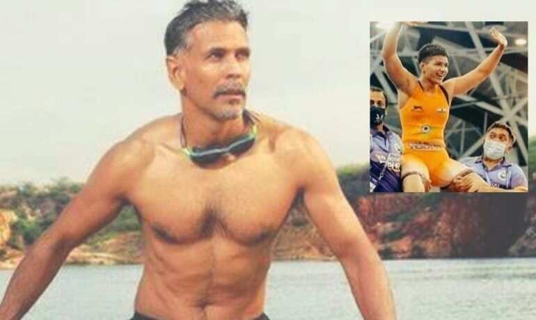 Milind Soman made Priya Malik Olympics gold winner