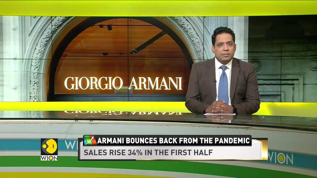 Armani sees return to Pre-Pandemic level sales