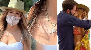 True romance? Jennifer Lopez steps out wearing necklace with Ben Affleck's name